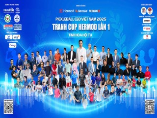 Chính thức khởi động: Bốc thăm phân bảng giải đấu Pickleball CEO Việt Nam 2025 - Sự kiện "Tinh hoa hội tụ" thu hút trên 150 nghệ sĩ, doanh nhân